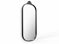 Miroir en métal noir dimensions 60 x 20 x 2cm pour décoration intérieure